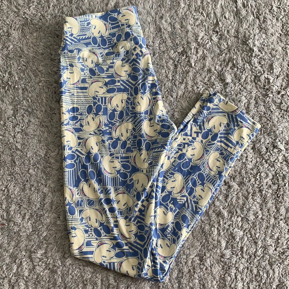 Lularoe Mickey Leggings One Size